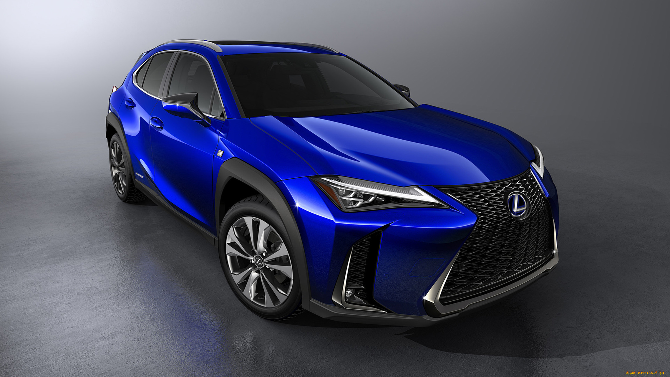 lexus ux hybrid 2019, , lexus, 2019, hybrid, ux, blue